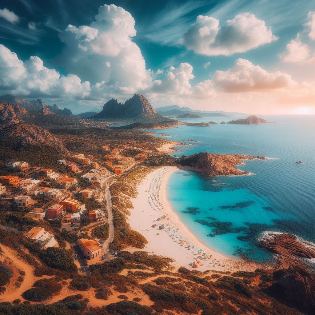Embark on an Italian escape to Sardinia. Experience crystal-clear waters, white sandy beaches, rugged mountains, and timeless traditions. Your dream vacation awaits!